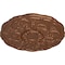 Ekena Millwork Cornelia Ceiling Medallion (Fits Canopies up to 4"), 22 1/2"OD x 1 1/2"P, Polished Copper CM22CNPOS - alternate 4